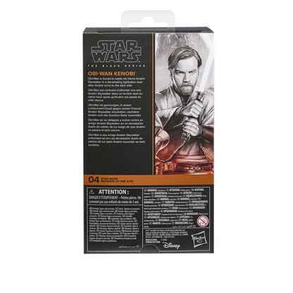 Figura de Obi Wan Kenobi de Star Wars: La Venganza de los Sith 15 cm.