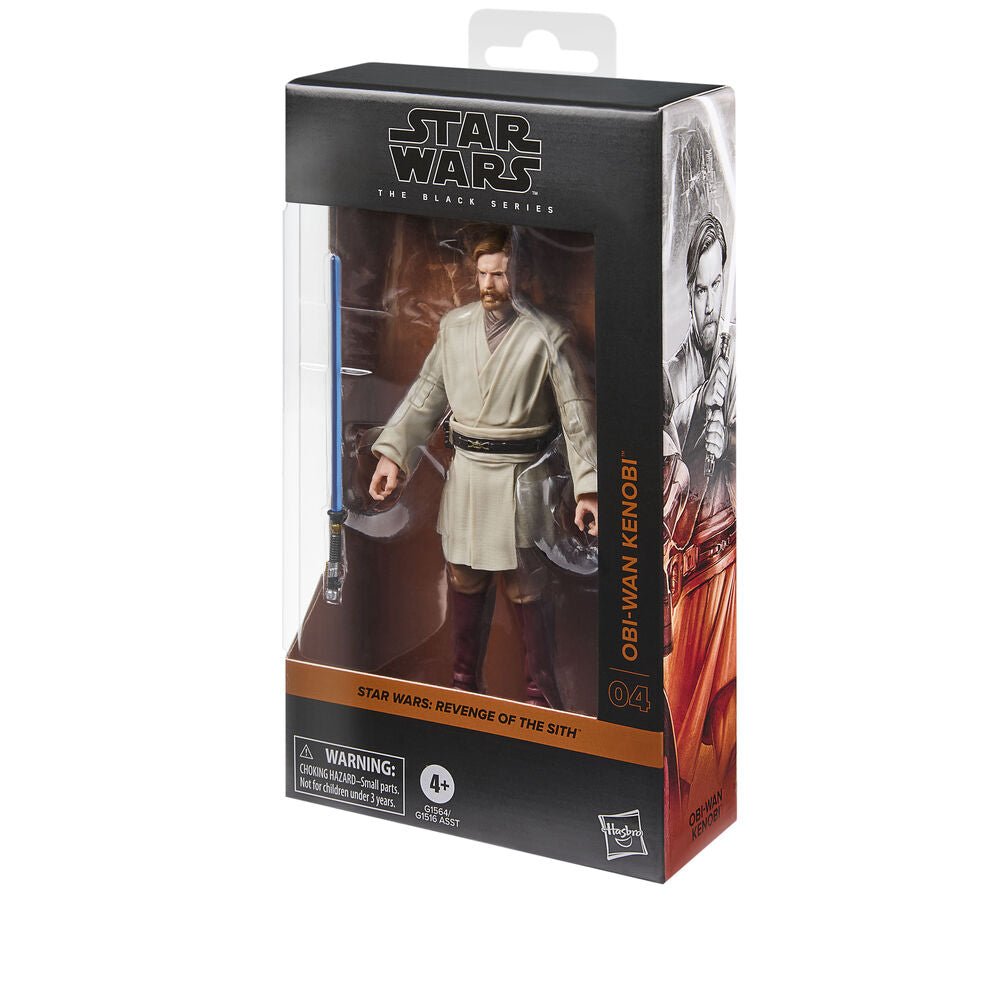 Figura de Obi Wan Kenobi de Star Wars: La Venganza de los Sith 15 cm.