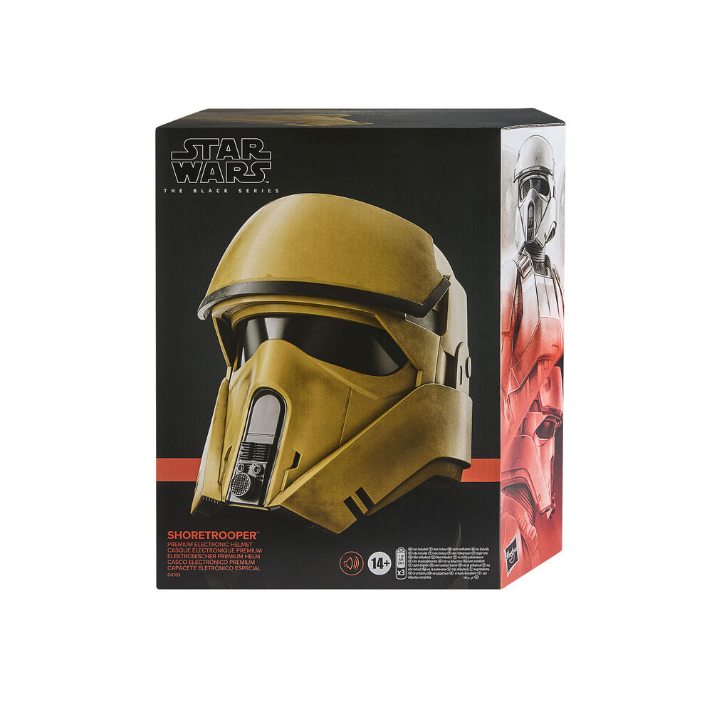 Capacete eletrônico Shoretrooper de Star Wars