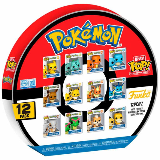 bitty pop multipack pokemon figure