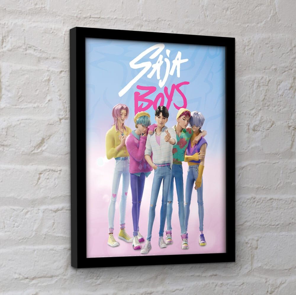 Saja Boys KPop Demon Hunters painting