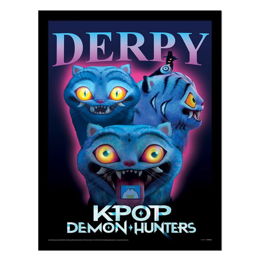 derpy kpop demon hunters painting