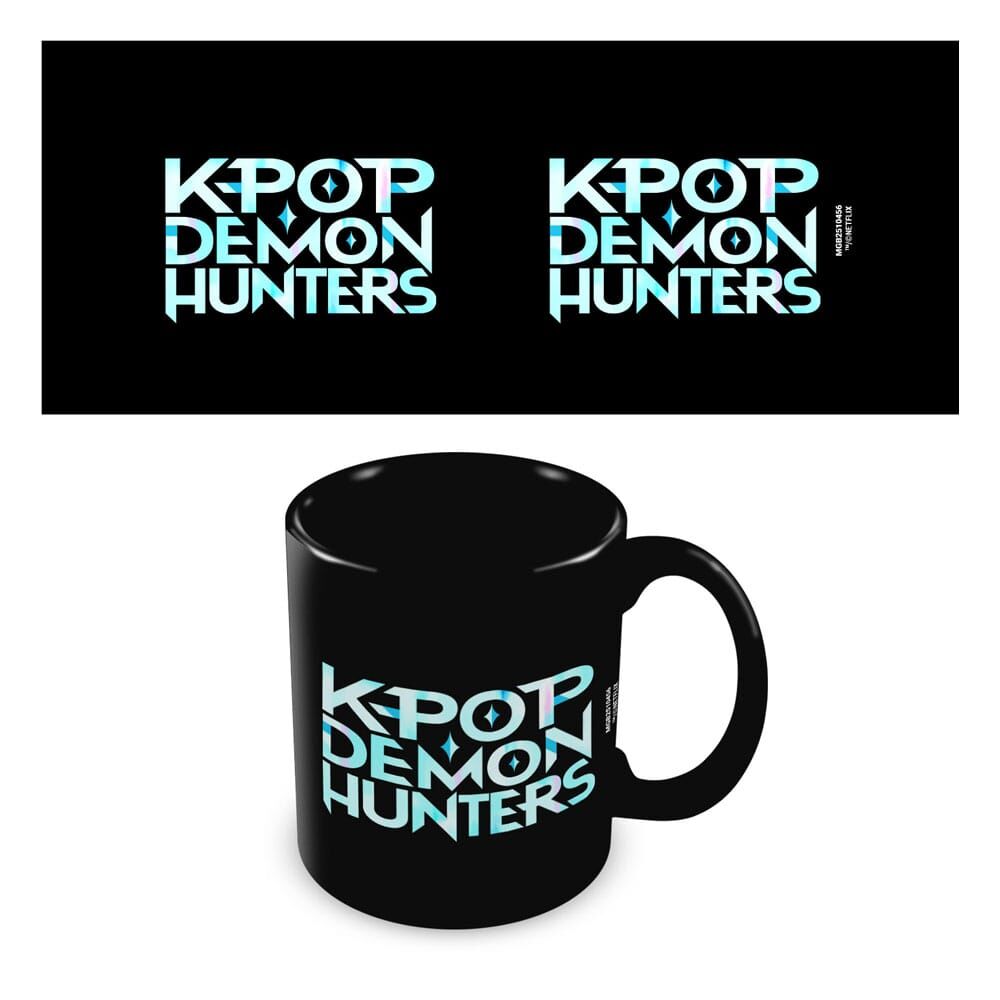 kpop demon hunters logo mug 325ml
