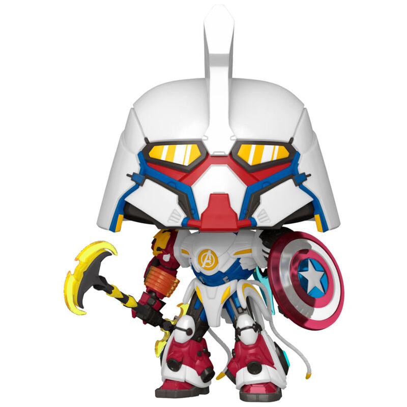 pop figure super marvel what if  avengers mech