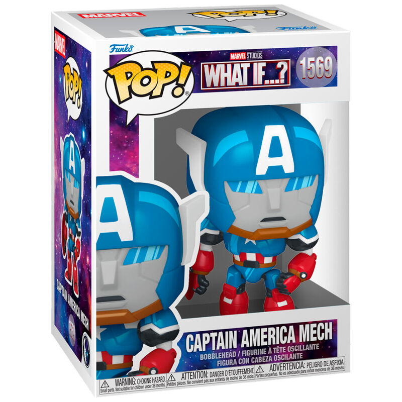POP Figur Marvel Was wäre wenn… Captain America Mech