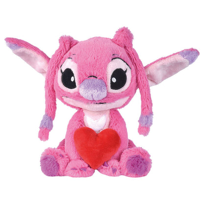disney angel stitch heart plush 25cm