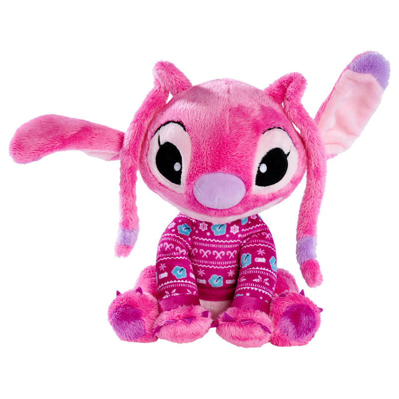 stitch christmas angel plush toy disney 25cm