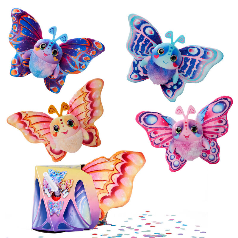 fluffyfly butterfly plush assortment