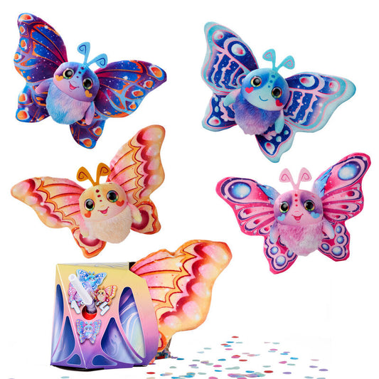 fluffyfly butterfly plush assortment