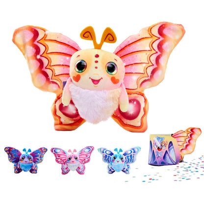 Assortiment de peluches papillons Fluffyfly
