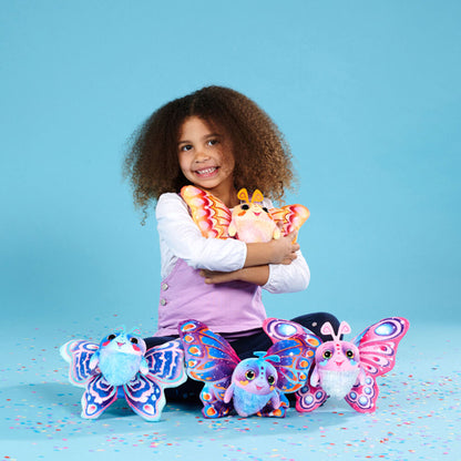 Assortiment de peluches papillons Fluffyfly