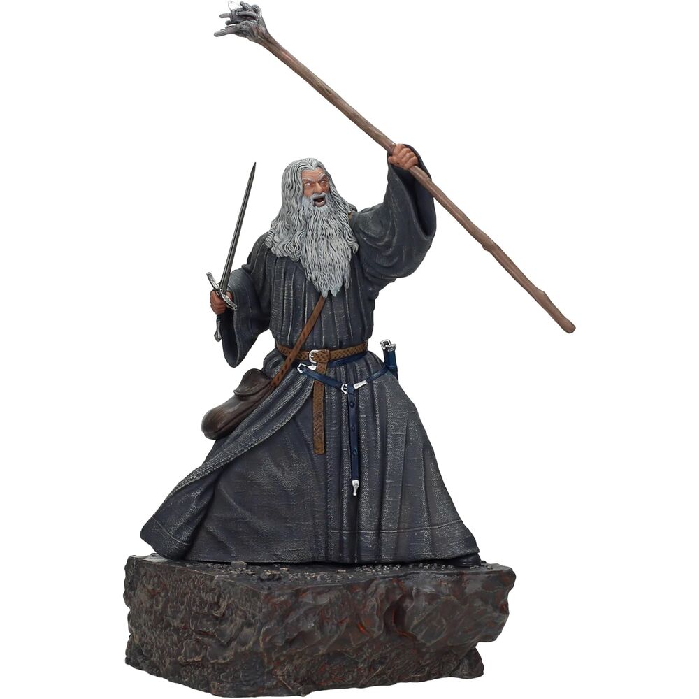 gandalf figure in moria the lord of the rings 18cm
