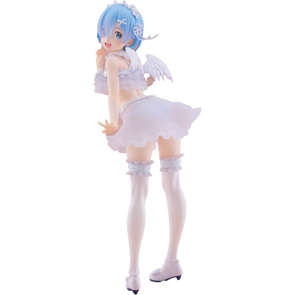 figure rem pretty angel re:zero starting life in another world 15cm