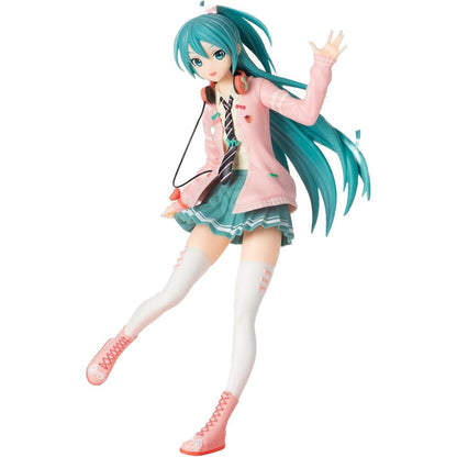 figure hatsuke miku ribbon girl hatsune miku diva arcade future tone 24cm