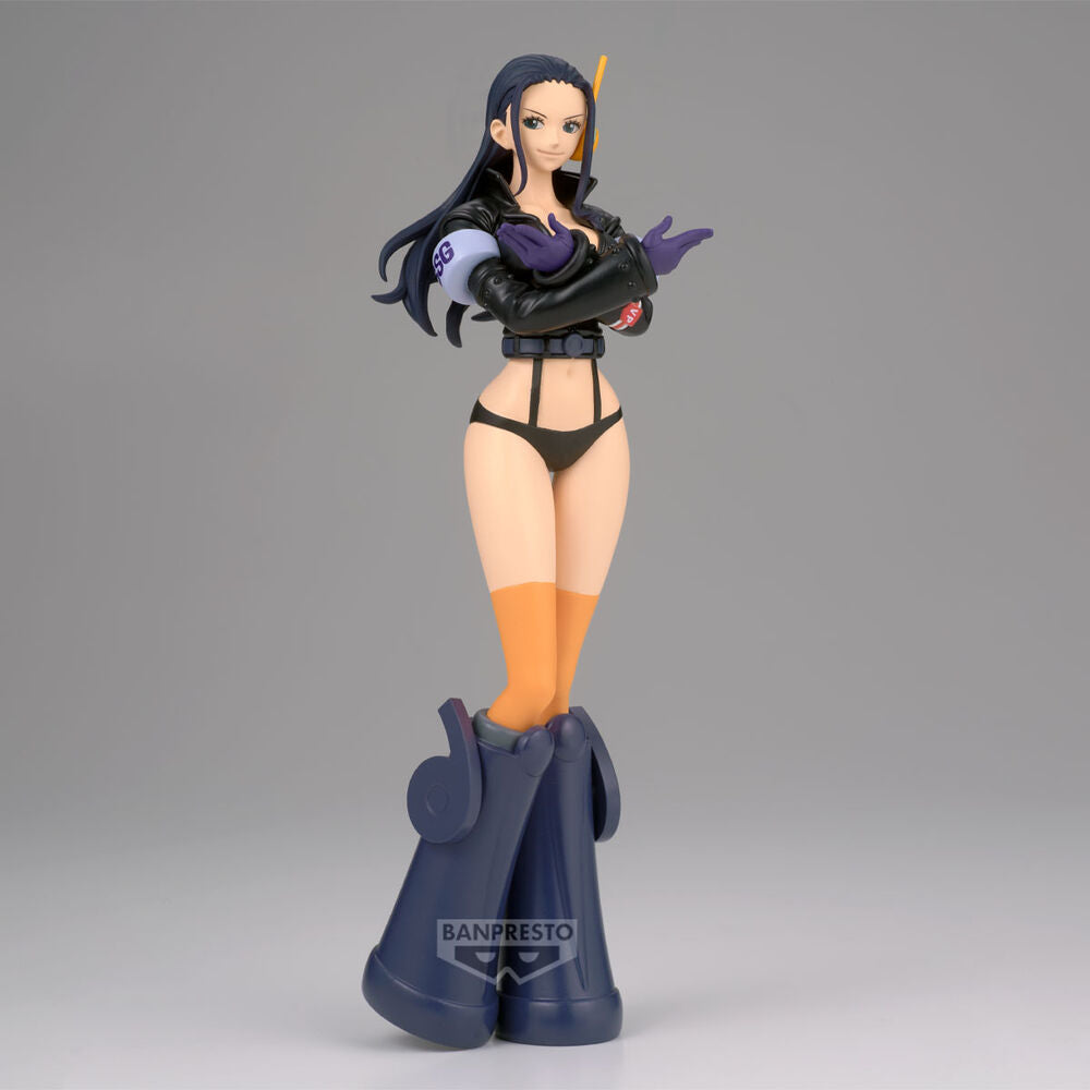 Statuetta di Nico Robin di One Piece 23 cm con glitter e glamour