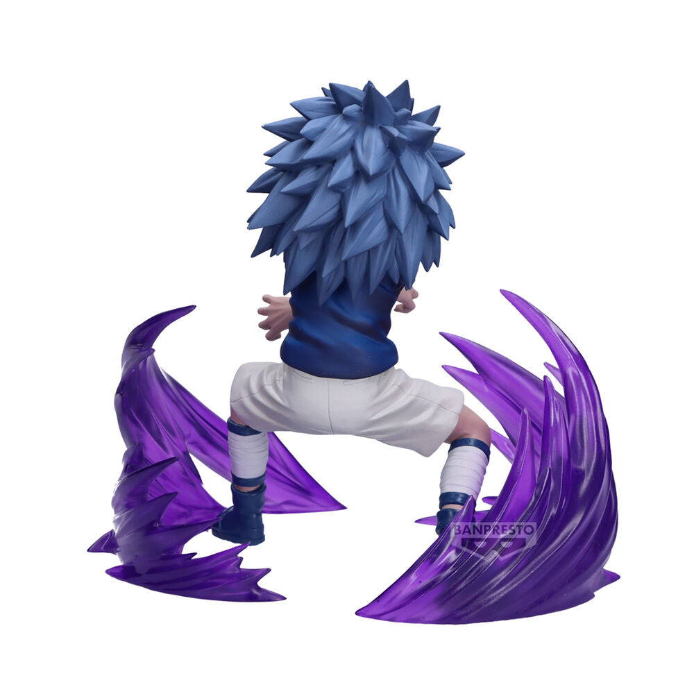 Figura Sasuke Uchiha Vibration Stars Naruto Série 72 15cm