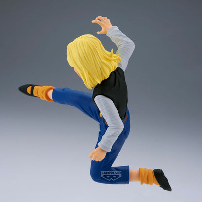 Set 2 figures Android 18 & Mr. Satan Match Makers Dragon Ball Z 11 8cm