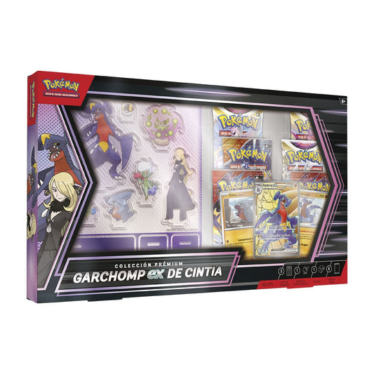 Latino Blister cards Garchomp ex Cynthia Pokemon
