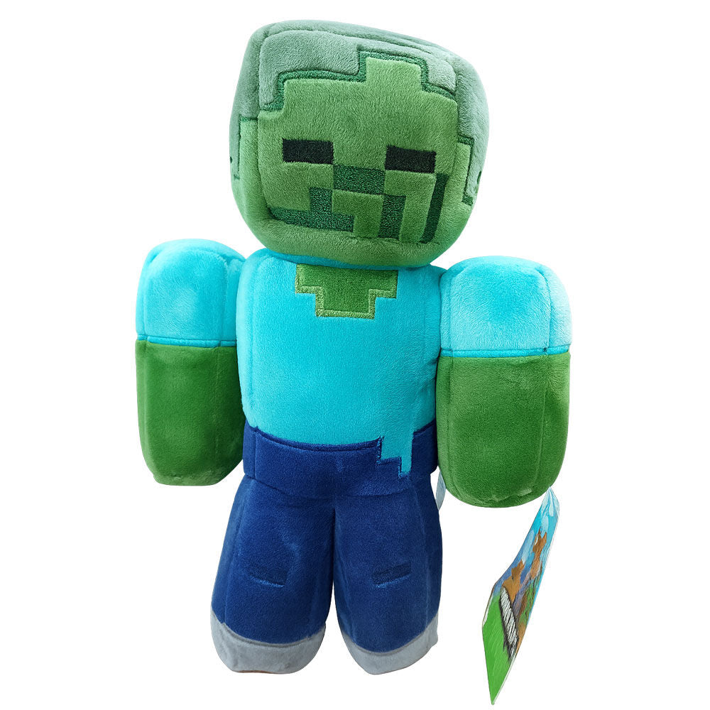 minecraft zombie plush toy 30cm