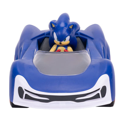 Sonic the Hedgehog Fahrzeug + Figur 7 cm  verschiedene Größen