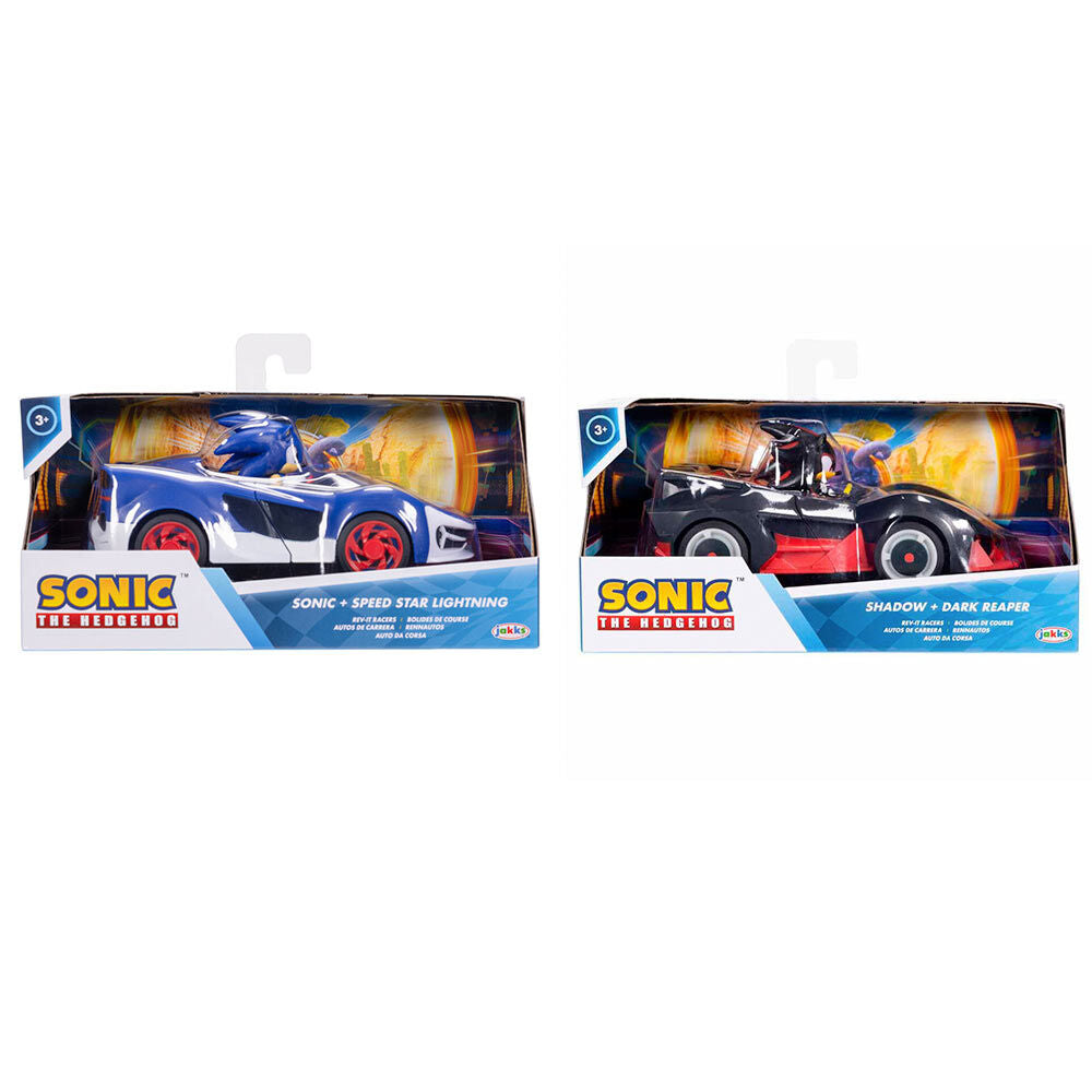 sonic the hedgehog vehicle  figure 7cm assorted