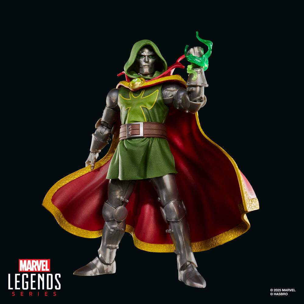 figure emperor doom marvel legends series 15cm