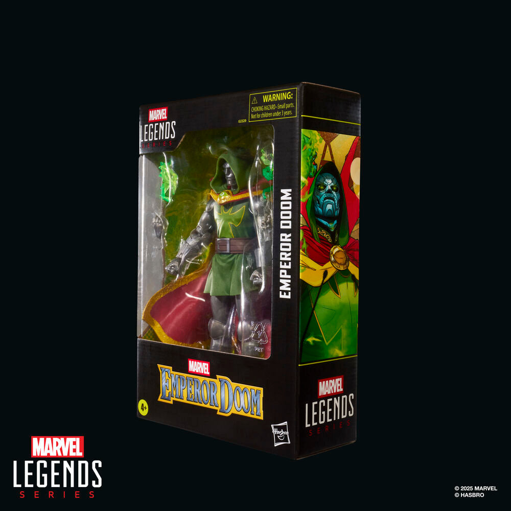 Figura del Emperador Doom serie Marvel Legends 15 cm