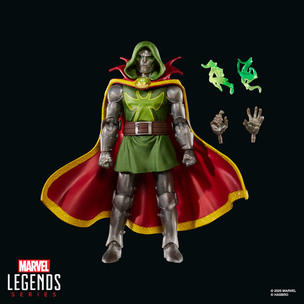 Figura del Emperador Doom serie Marvel Legends 15 cm
