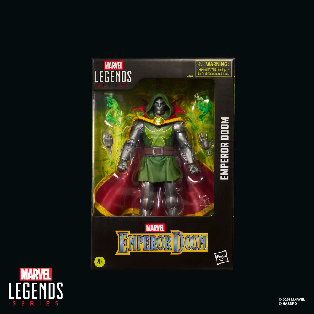 Figura del Emperador Doom serie Marvel Legends 15 cm