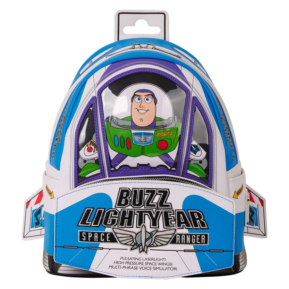 buzz lightyear 30th anniversary toy story disney pixar loungefly backpack 26cm