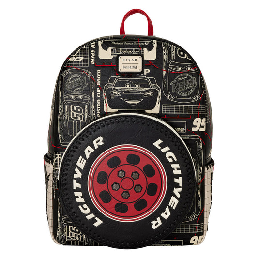 mcqueen cars disney pixar loungefly backpack 43cm