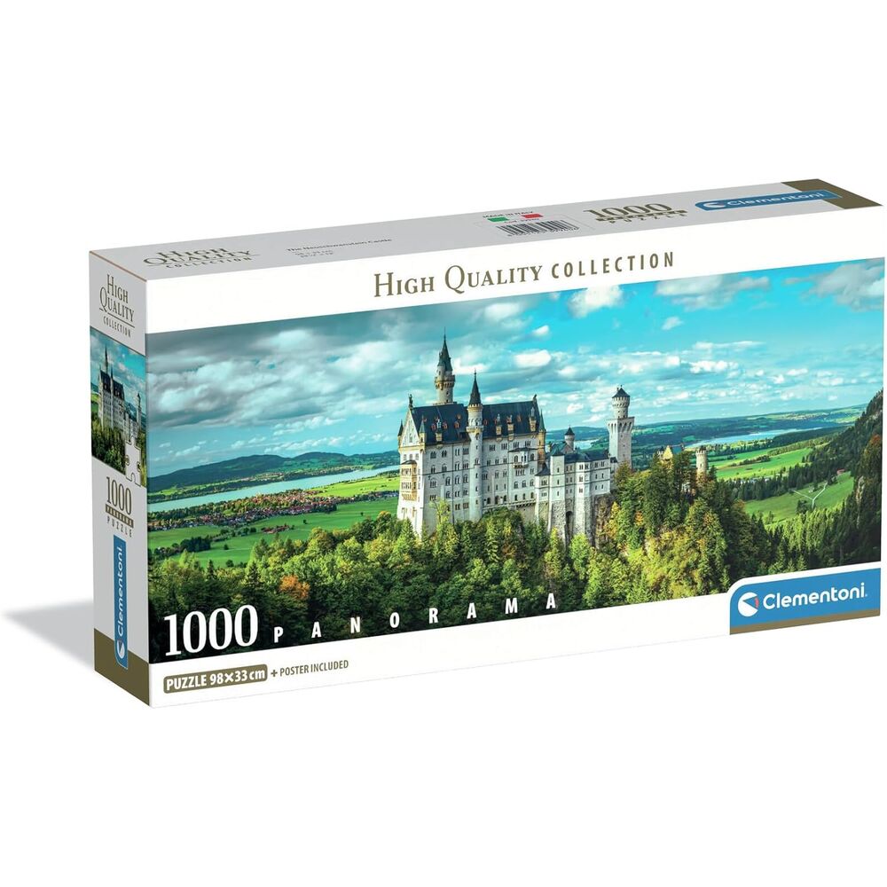 puzzle panorama the neuschwanstein castle high quality 1000 pieces