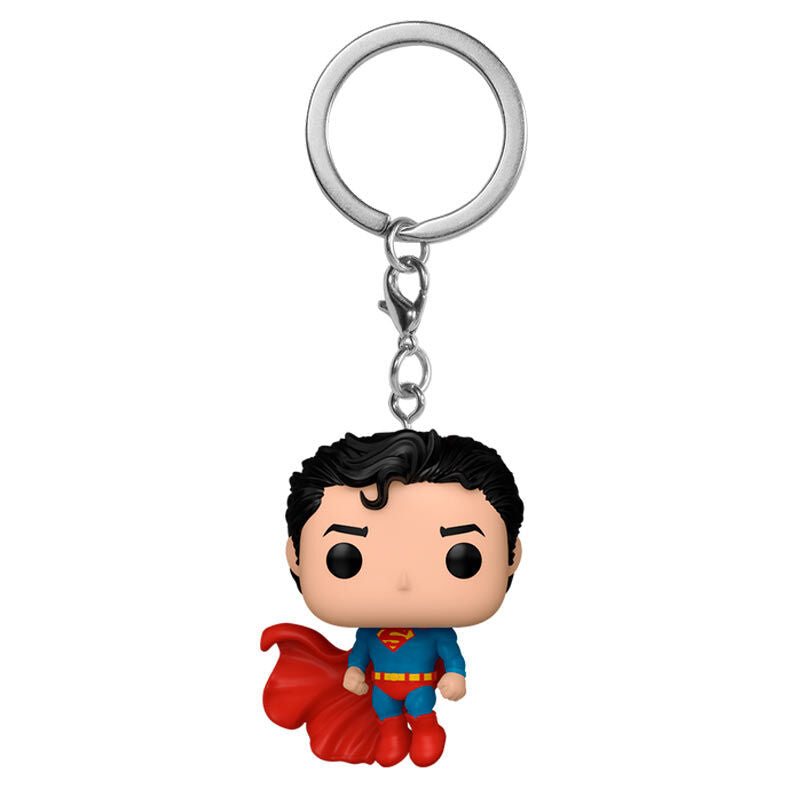pocket pop dc comics superman keychain