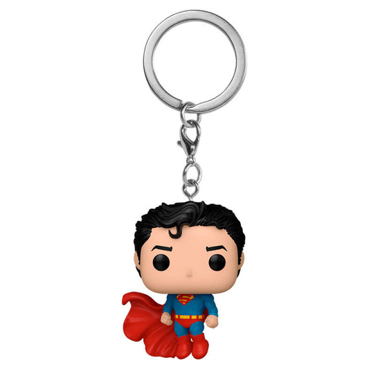 pocket pop dc comics superman keychain