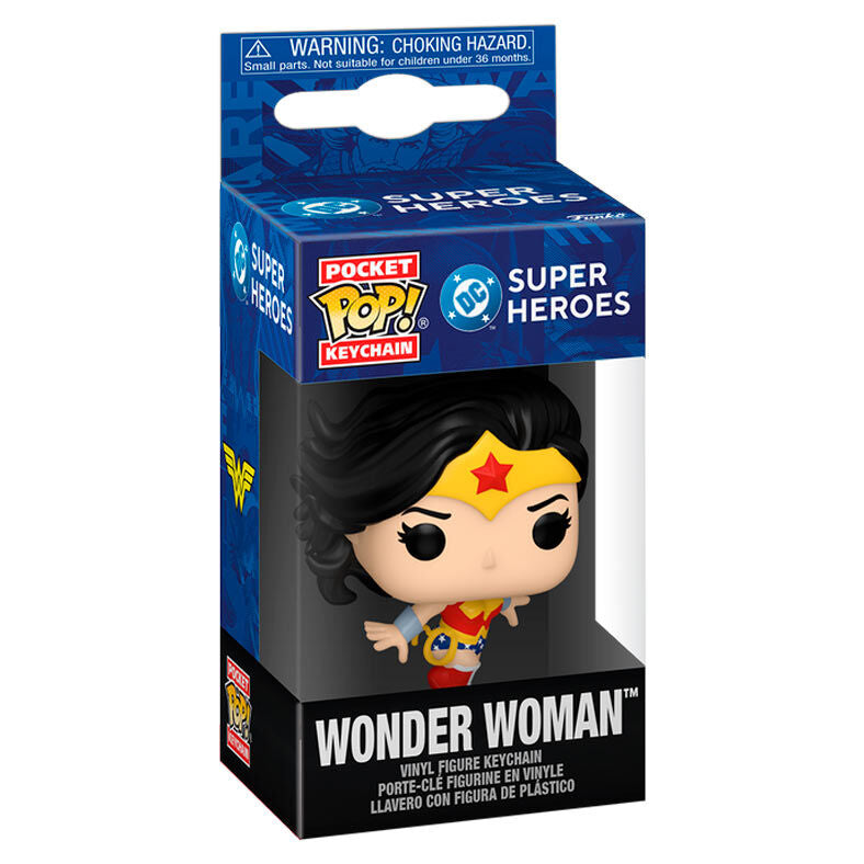 Chaveiro Pocket POP DC Comics Mulher Maravilha