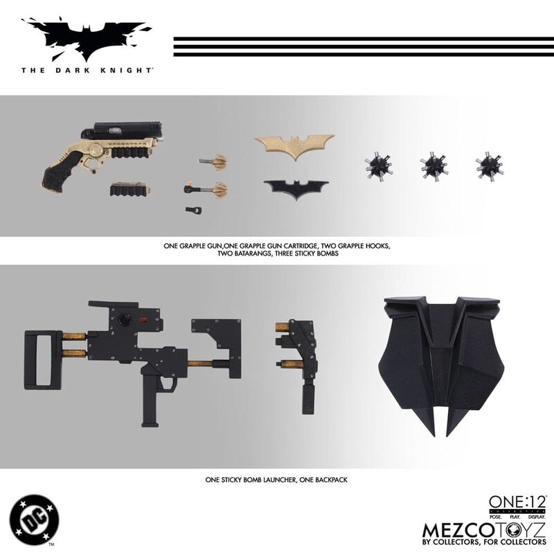 Figura do Batman: O Cavaleiro das Trevas da DC Comics 17 cm