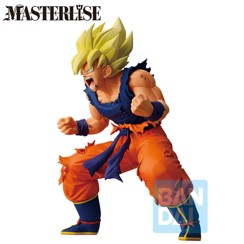 figure ichibansho masterlise super saiyan son goku battle of the super saiyan dragon ball z 19cm