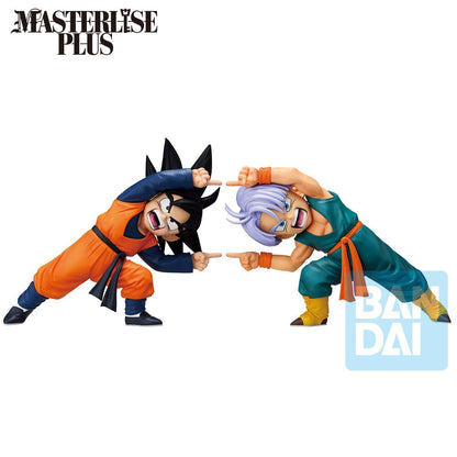 Set 2 Figures Ichibansho Masterlise Son Goten & Trunks Battle of Super Saiyan Dragon Ball Z 9cm