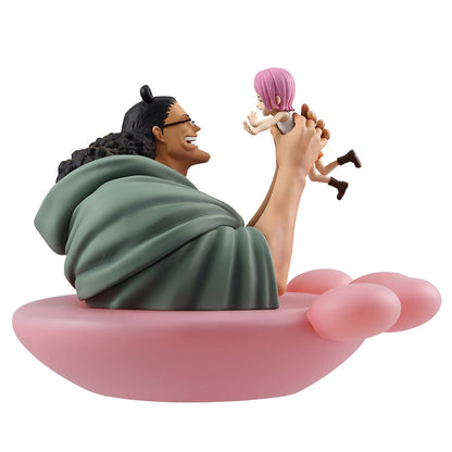 figure ichibansho kuma & bonney dramatic memories one piece 13cm