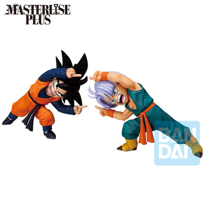 Set 2 Figures Ichibansho Masterlise Son Goten & Trunks Battle of Super Saiyan Dragon Ball Z 9cm