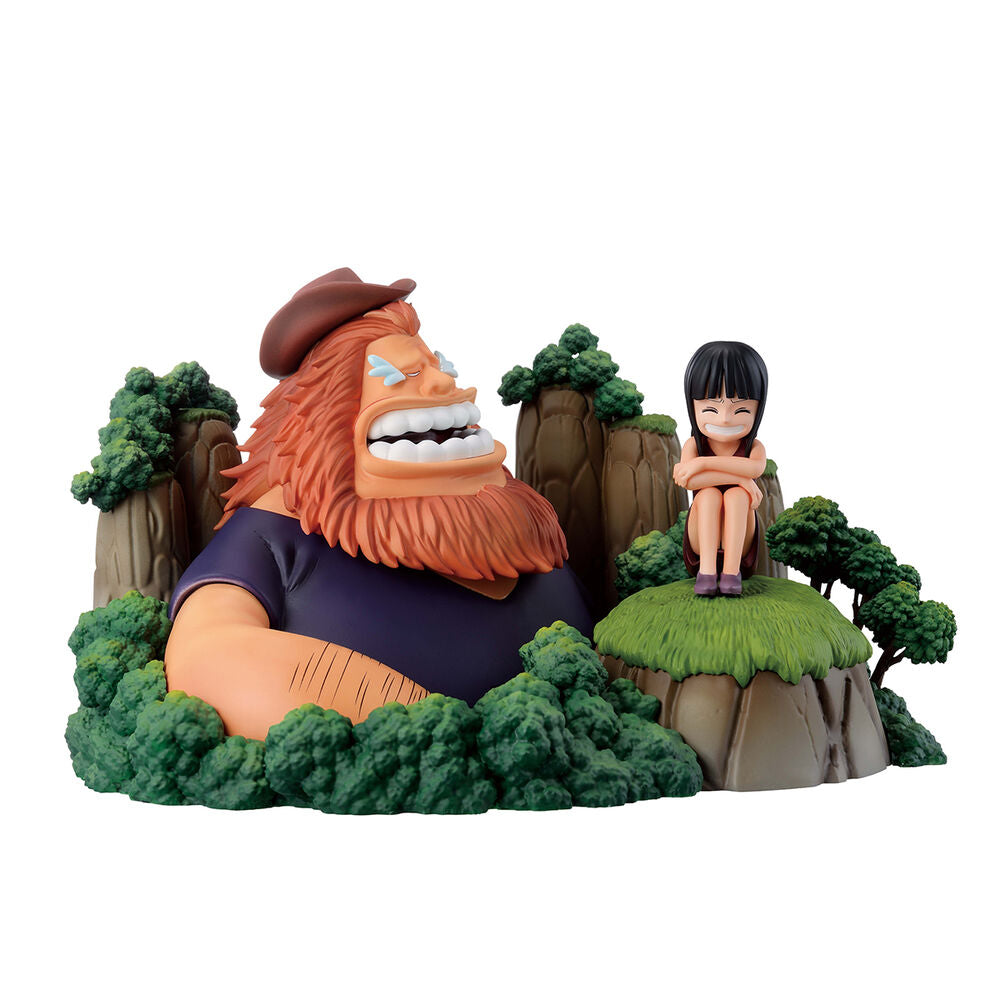 Figura Ichibansho Saul y Robin Dramatic Memories One Piece 13cm