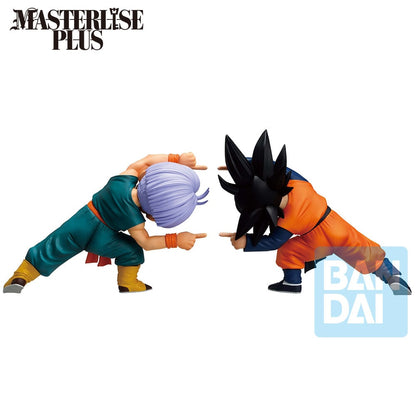 Set 2 Figures Ichibansho Masterlise Son Goten & Trunks Battle of Super Saiyan Dragon Ball Z 9cm