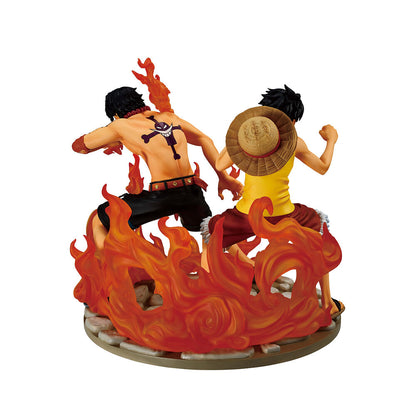 Figure Ichibansho Ace & Luffy Dramatic Memories One Piece 15cm