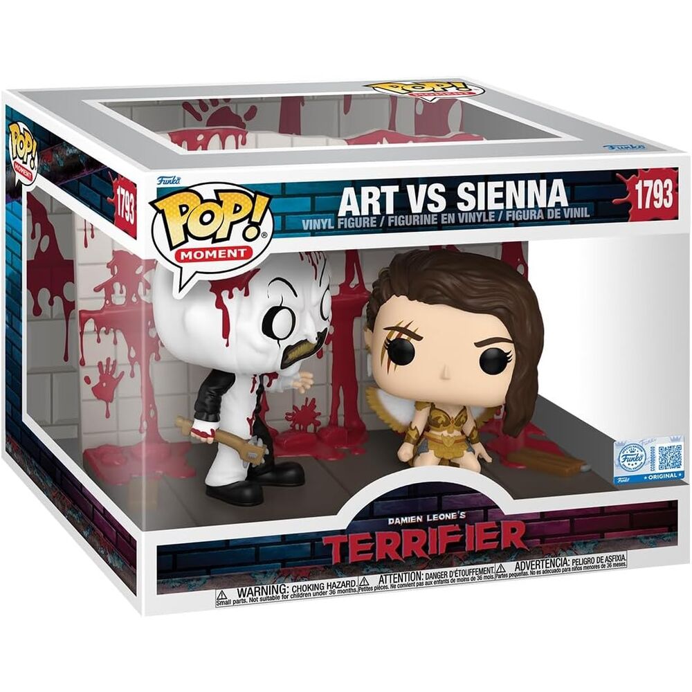 POP Moments Terrifier Art vs Sienna Exclusive Figure