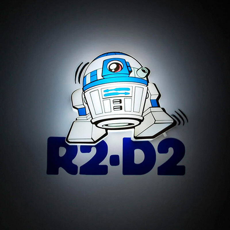 3D Light FX Mini R2 D2 Star Wars Lampe