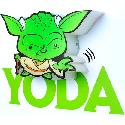 3d light fx mini yoda star wars lamp