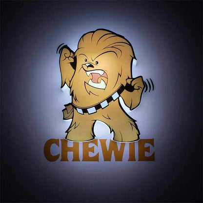 Lampada 3D Light FX mini Chewbacca di Star Wars