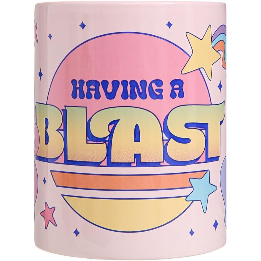 Disney Angel & Stitch Plush Mug Cover 440ml