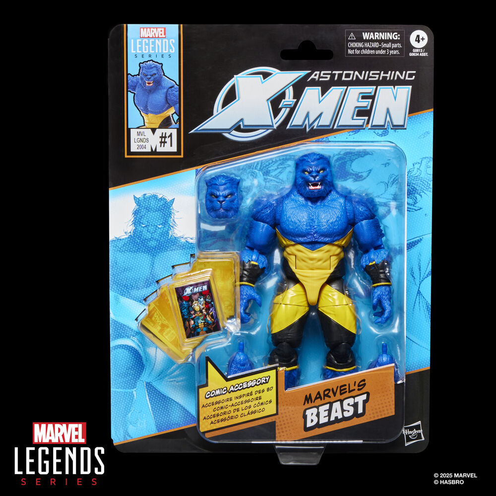Figurka Beast X Men Astonishing Marvel Legends Series 15cm
