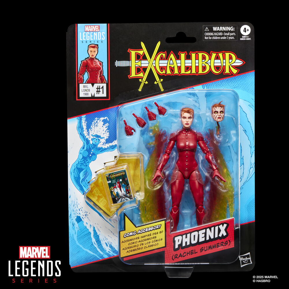 Figurka Phoenix Rachel Summers Excalibur Marvel Legends Series 15cm